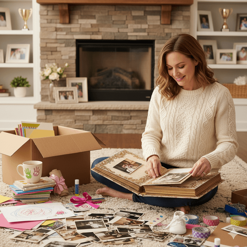 The Keepsake Mom: The Memory-Holding, Scrapbook-Loving, Sentimental Heart of the Family