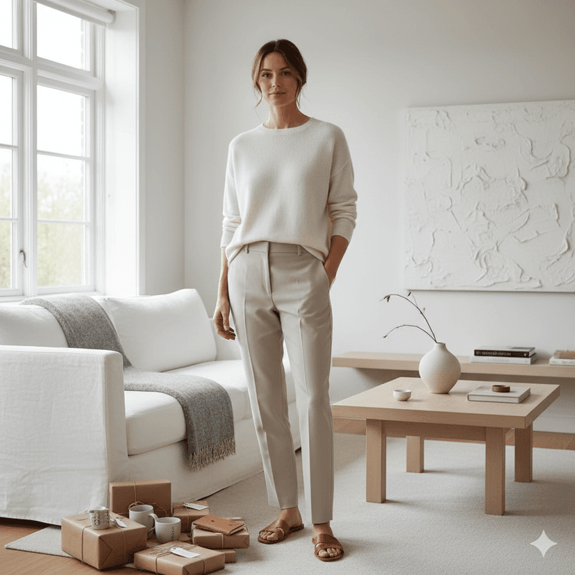 The Minimalist Mom: The Neutral-Loving, Less-Is-More, Quietly Iconic One
