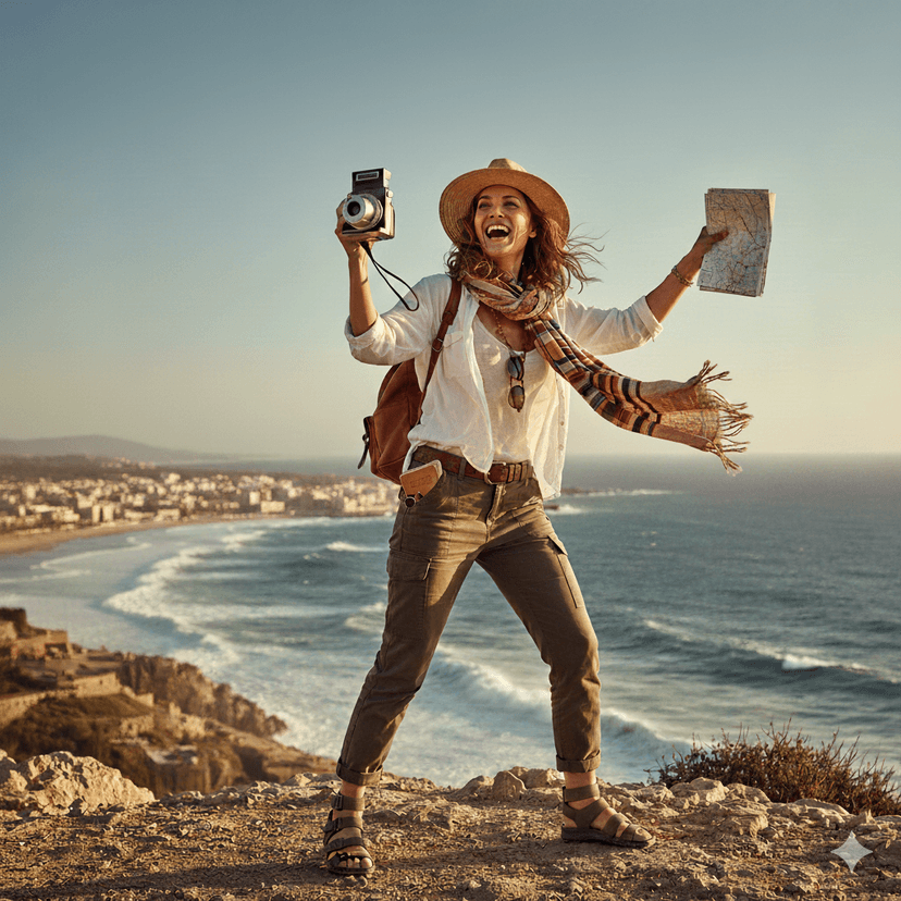 The Adventurous Mom: The Spontaneous, Jet-Setting, Chaos-Chasing Explorer