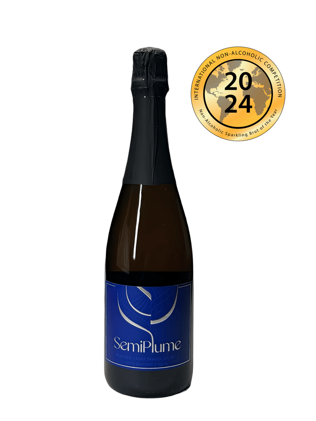 SemiPlume, non alcoholic sparkling brut 750ML
